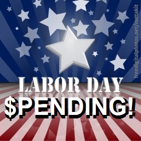 labor day spending